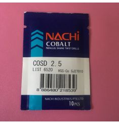 MŨI KHOAN INOX NACHI L6520 0.6MM