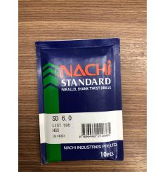 MŨI KHOAN TRỤ THÉP GIÓ NACHI L500 5.9MM