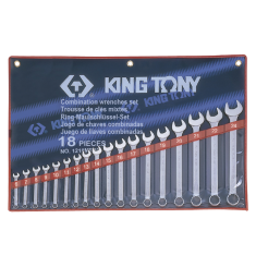 BỘ CỜ LÊ VÒNG MIỆNG 18 CHI TIẾT KINGTONY 1218MR01 6-24MM