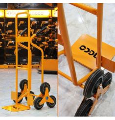 200KG XE ĐẨY HÀNG 6 BÁNH LEO CẦU THANG INGCO HHHT20461