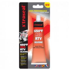 KEO TẠO GIOĂNG CHỊU NHIỆT X'TRASECAL 650F RED RTV SILICONE