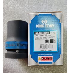 ĐẦU TUÝP ĐEN DÀI 1 INCH LỤC GIÁC 30MM KINGTONY 883530