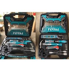 BỘ 120 DỤNG CỤ  CẦM TAY TOTAL THKTAC01120