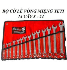 BỘ CỜ LÊ VÒNG MIỆNG 14 CÁI YETI 8-22MM